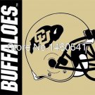 Colorado Buffaloes Wordmark Helmet Flag 3ft x 5ft Polyester  Flying