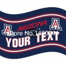 Arizona Wildcats YOUR TEXT Flag 3ft x 5ft Polyester  Banner Flying