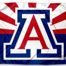 Arizona Wildcats AZ State Design Banner Large Outdoor Flag 3x5 FT