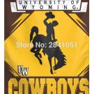 Wyoming Cowboys UW University Team College American Outdoor Indoor  Flag 3X5FT