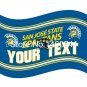 San Jose State Spartans YOUR TEXT Flag 3ft x 5ft Polyester Banner Flying