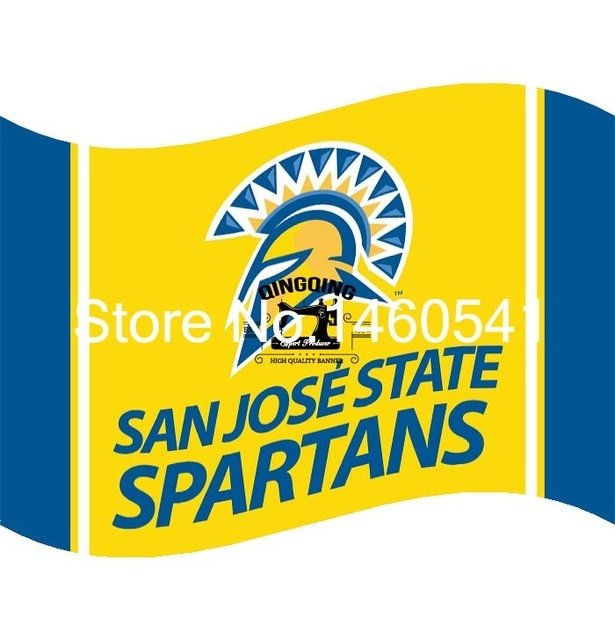 San Jose State Spartans Flag 3ft x 5ft Polyester  Banner Flying