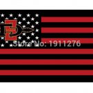 San Diego State Aztecs stras and stripes flag 3ftx5ft Banner 100D Polyester