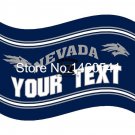 Nevada Wolf Pack YOUR TEXT Flag 3ft x 5ft Polyester Banner Flying