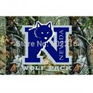 Nevada Wolf Pack Camo College Large Outdoor Flag 3ft x 5ft Football Hockey