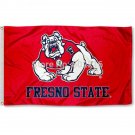 Fresno State FSU Bulldogs College Large Outdoor Flag 3ft x 5ft Football Hockey