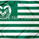 Colorado State Rams stars and stripes nation 3x5 FT  flag