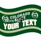 Colorado State Rams Your Text Personality Flag 3ft x 5ft Polyester Banner Flying