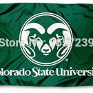 Colorado State Rams CSU University Flag 3x5FT  Polyester brass grommets custom66