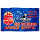 Boise State Broncos Allegiance Team American Outdoor Indoor Flag 3X5 FT