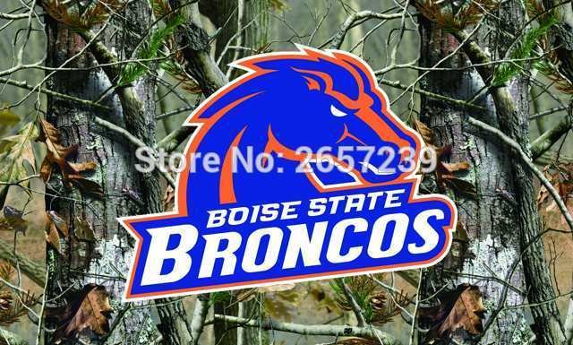Boise State Broncos Real Tree Camo Flag 3x5FT Polyester brass grommets custom66