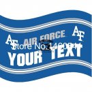 Air Force Falcons YOUR TEXT Flag 3ft x 5ft  Air Force Falcons Size 90x150 cm