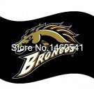 Western Michigan Broncos Helmet Flag 3ft x 5ft Polyester  Banner
