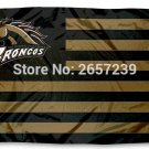 Western Michigan Broncos with Stripes Flag 3x5FT  banner 100D