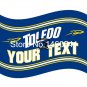 Toledo Rockets YOUR TEXT Flag 3ft x 5ft Polyester  Banner Flying