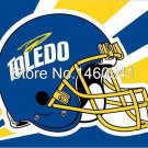 Toledo Rockets Helmet Flag 3ft x 5ft Polyester  Banner Toledo Rockets Flying