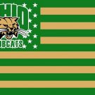 Ohio Bobcats Flag digital print banner Banner custom flag banner 3X5FT