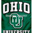 Ohio Bobcats Team College American Outdoor Indoor Football College Flag 3X5 FT