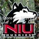 Northern Illinois Huskies Real Tree Camo Flag 3x5 FT Polyester brass grommets