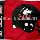 Northern Illinois University Huskies NIU Helmet Flag  New 3x5FT  Polyester 9490