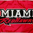 Miami University Redhawks Flag Banner New 3x5FT 90x150CM Polyester 9248