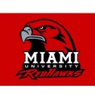 Miami Redhawks Flag 3ft x 5ft Polyester Banner Miami Redhawks Flying