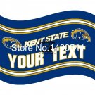 Kent State Golden Flashes YOUR TEXT Flag 3ft x 5ft Polyester Banner Flying