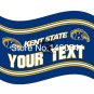 Kent State Golden Flashes YOUR TEXT Flag 3ft x 5ft Polyester Banner Flying