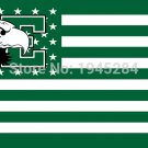 Eastern Michigan Eagles with modified US Flag Banner New 3x5FT  Polyester 9125