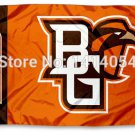 Bowling Green State Falcons BGSU Flag 3X5FT  100D Polyester grommets custom009
