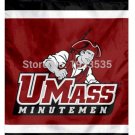 Massachusetts Minutemen UMASS Garden Vertical college banner 3X5ft Flag