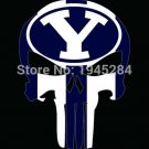 BYU Cougars Skull Vertical Flag Banner 3x5FT New Polyester, free shipping