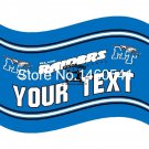 Middle Tennessee Blue Raiders YOUR TEXT Flag 3ft x 5ft