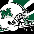 Marshall Thundering Herd Helmet Flag 3ft x 5ft Polyester Banner