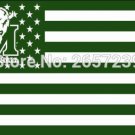 Marshall Thundering Herd with Stripes and Stars Flag 3x5FT