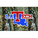 Louisiana Tech Bulldogs Camo College Large Outdoor Flag 3ft x 5ft Football