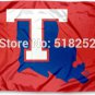 Louisiana Tech Bulldogs Red Flag 3x5 FT 100D Polyester Custom flag grommets
