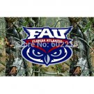Florida Atlantic Owls Camo College Large Outdoor Flag 3ft x 5ft Football