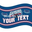 Florida Atlantic Owls YOUR TEXT Flag 3ft x 5ft Polyester  Banner Flying