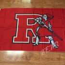 Rutgers Scarlet Knights flag 3x5 ft Banner 100D Polyester Flag 2 metal Grommets