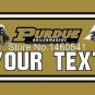 Purdue Boilermakers YOUR TEXT Flag 3ft x 5ft Polyester  Banner Flying