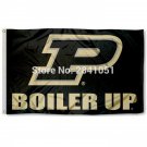 Purdue Boilermakers P Logo Team American Outdoor Indoor Football Flag 3X5 FT