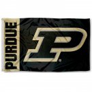 Purdue Boilermakers P Logo Polyester Indoor Flag3x5 FT  Banner metal holes