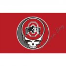 Ohio State Buckeyes Flag 3x5 FT 150X90CM Banner 100D Polyester flag