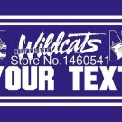 Northwestern Wildcats YOUR TEXT Flag 3ft x 5ft Polyester  Banner Flying