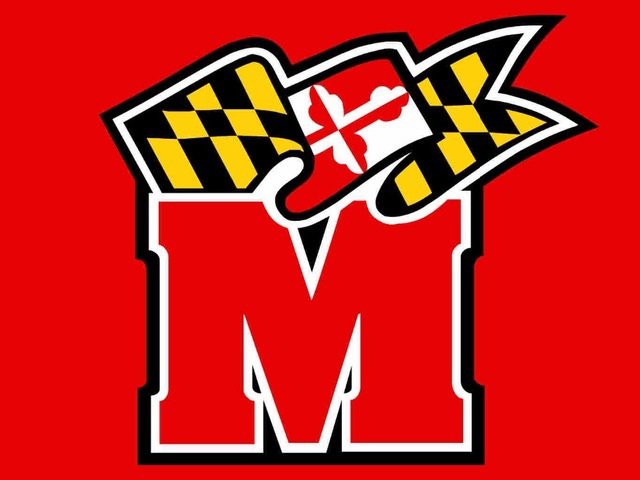 Maryland Terrapins Hand Flag 3x5 FT Basketball Club Team Banner 100D Polyeste