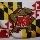 University Of Maryland Terrapins Maryland Flag hot sell goods 3X5FT