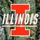 Illinois Fighting Illini camo background Flag 3x5 FT  150X90CM Banner