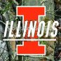 Illinois Fighting Illini camo background Flag 3x5 FT 150X90CM Banner