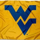 West Virginia Mountaineers Flag WVU Large 3x5 FT Good Quality Free Shipping